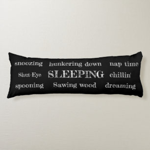 Coussins Longs Corps de Coussin-Sommeil-temps de corps plein