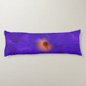Coussins Longs Corps Oreiller Fleur d'épée violet Multiplier (Dos)