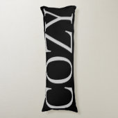 COUSSINS LONGS COSY HOLIDAY TYPOGRAPHY CORPS PILLOW (Devant (Vertical))