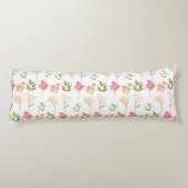 Coussins Longs Cottage fleuri vintage fleurs traditionnelles (Dos)