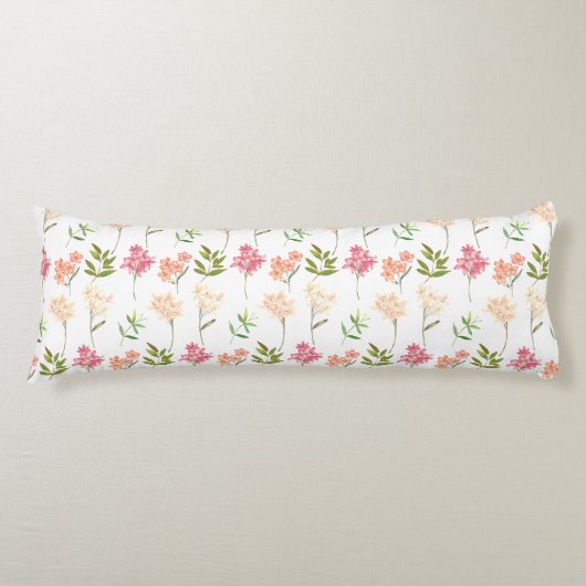 Coussins Longs Cottage fleuri vintage fleurs traditionnelles (Devant)