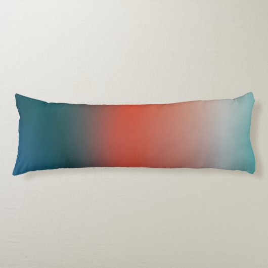 Coussins Longs Coucher de soleil d'été doux (Devant)