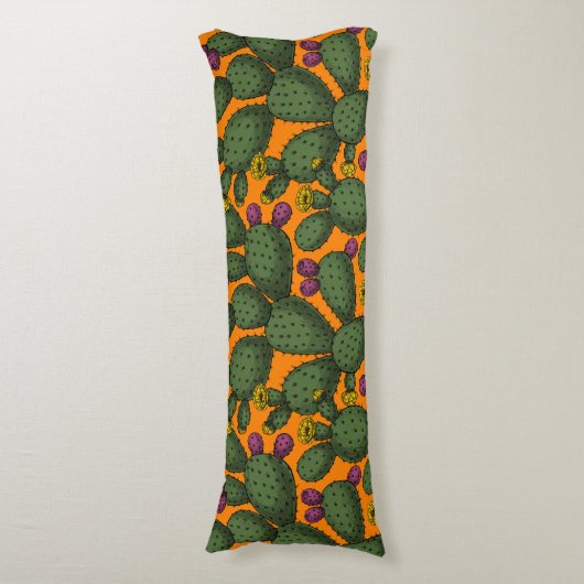 Coussins Longs coucher de soleil du désert (Devant (Vertical))