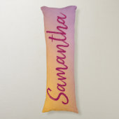 Coussins Longs Coucher de soleil ombré Pretty Sunset (Devant (Vertical))