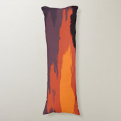 Coussins Longs Coucher de soleil simplifié (Devant (Vertical))