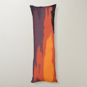 Coussins Longs Coucher de soleil simplifié (Dos (Vertical))