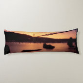 Coussins Longs Coucher du soleil de pont de St Johns (Dos)