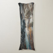 Coussins Longs Couches Patinées vieilles Eucalyptus Arbre Barque  (Devant (Vertical))