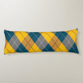 Coussins Longs Couleur d'automne Motif Brown Jaune (Dos)