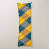 Coussins Longs Couleur d'automne Motif Brown Jaune (Dos (Vertical))