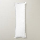 Coussins Longs Couleur solide blanche pure (Dos (Vertical))
