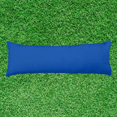 Coussins Longs Couleur solide bleu Cobalt