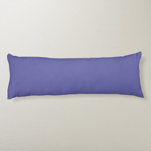 Coussins Longs Couleur uni violet bleu (Dos)
