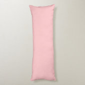 Coussins Longs Couleur unie Rose Pastel tendance (Dos (Vertical))