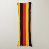 Coussins Longs COULEURS DE DRAPEAU ALLEMANDE + vos idées (Devant (Vertical))