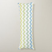 Coussins Longs Couleurs douces tendance motif Chevron (Devant (Vertical))