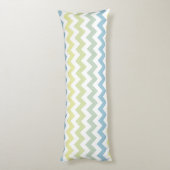 Coussins Longs Couleurs douces tendance motif Chevron (Dos (Vertical))