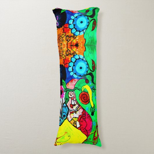 Coussins Longs Couleurs joyeuses (Devant (Vertical))