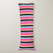 Coussins Longs Couleurs multiples roses noir (Devant (Vertical))