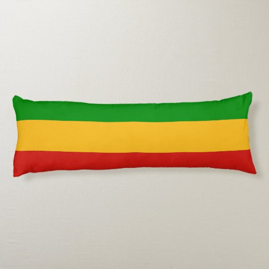 Coussins Longs COULEURS RASTAFARI + vos idées (Dos)