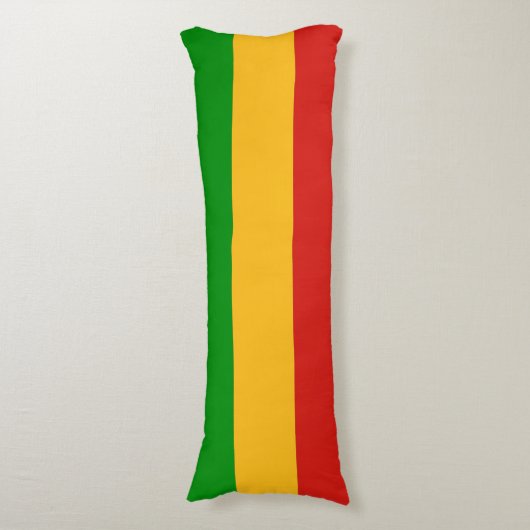 Coussins Longs COULEURS RASTAFARI + vos idées (Devant (Vertical))