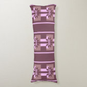 Coussins Longs Couleurs tendance Marsala (Devant (Vertical))