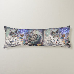 Coussins Longs Couloir Cosmique Fantaisiste – Animal Enchanté