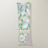 Coussins Longs Couronne de lapin de Pâques de luxe personnalisée (Devant (Vertical))