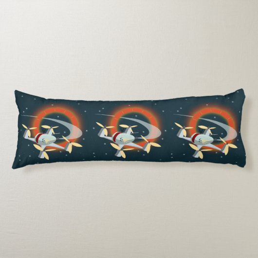 Coussins Longs Course de drones (Devant)