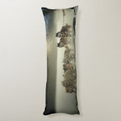 Coussins Longs Course de traîneau à chiens Husky de l'Alaska (Dos (Vertical))