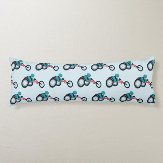 Coussins Longs Course en fauteuil roulant (Devant)