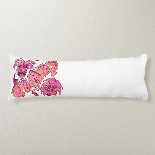 Coussins Longs Coussin, Design exclusif. Fou ! (Devant)