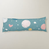 Coussins Longs Couverture en polaire (Dos)