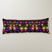 Coussins Longs Couverture Sherpa Étoile Éclatante Lumineuse (Dos)