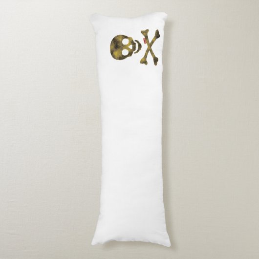 Coussins Longs Crâne Camouflage (Devant (Vertical))