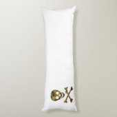 Coussins Longs Crâne Camouflage (Dos (Vertical))