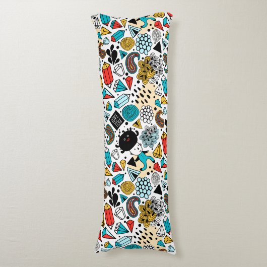 Coussins Longs Crazy head (Devant (Vertical))