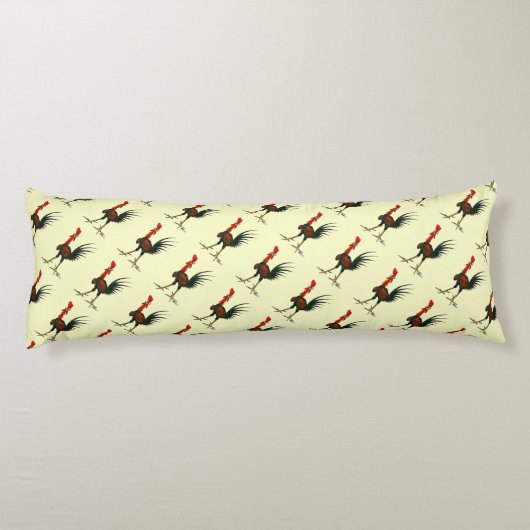 Coussins Longs Crazy rooster (Dos)