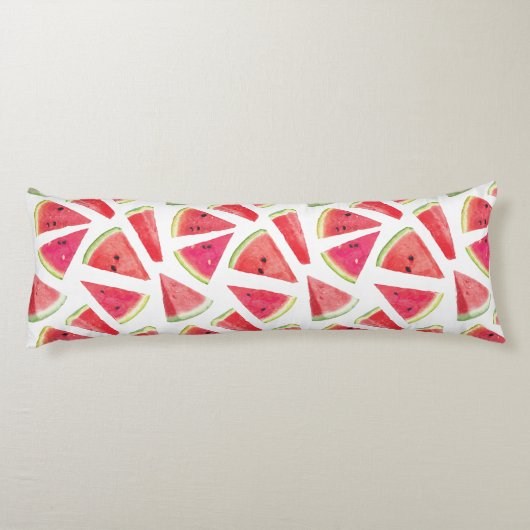 Coussins Longs Création de Motif de pastèque 2 (Dos)