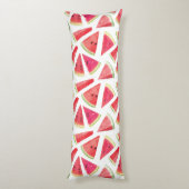 Coussins Longs Création de Motif de pastèque 2 (Dos (Vertical))