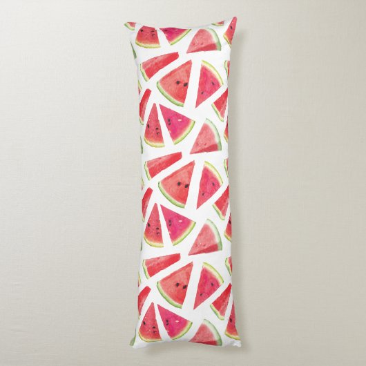 Coussins Longs Création de Motif de pastèque 2 (Dos (Vertical))