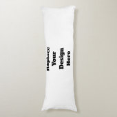 Coussins Longs Créez votre propre blanc (Devant (Vertical))