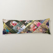 Coussins Longs Créez Votre Propre Collage Chic Personnalisé de 14 (Dos)