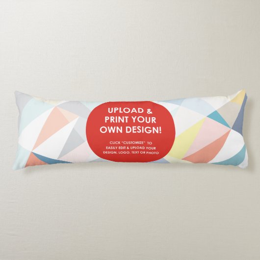 Coussins Longs Créez votre propre personnalisation (Devant)