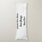 Coussins Longs Créez votre propre personnalisation (Devant (Vertical))