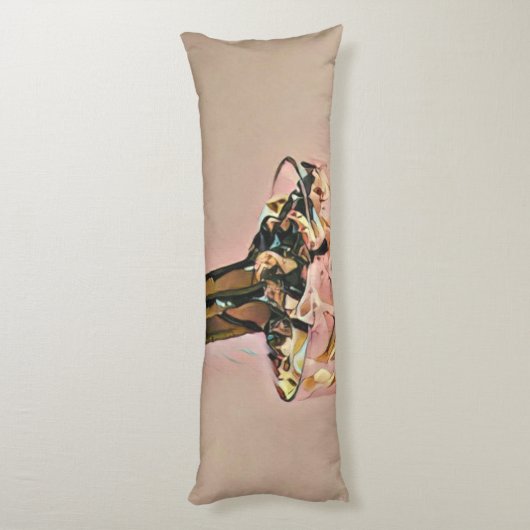 Coussins Longs Crème glacée aux fraises (Dos (Vertical))