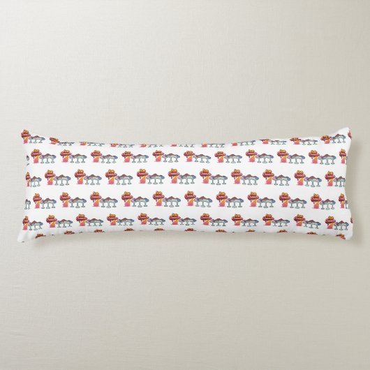 Coussins Longs Crème glacée fond (Devant)