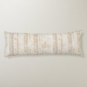 Coussins Longs Crème Marron Bohème Bohémien (Dos)