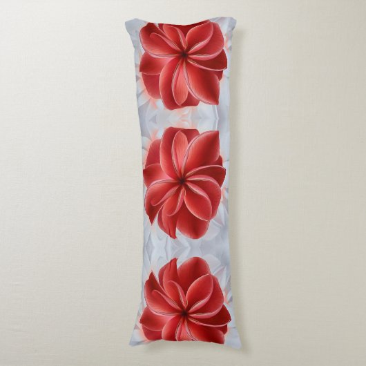 Coussins Longs Crimson Azalea (Devant (Vertical))