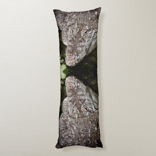 Coussins Longs Crocodile (Dos (Vertical))